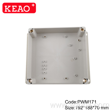 Plastic distribution box wall mount ip65 waterproof enclosure plastic surface mount junction box electrical weatherproof box